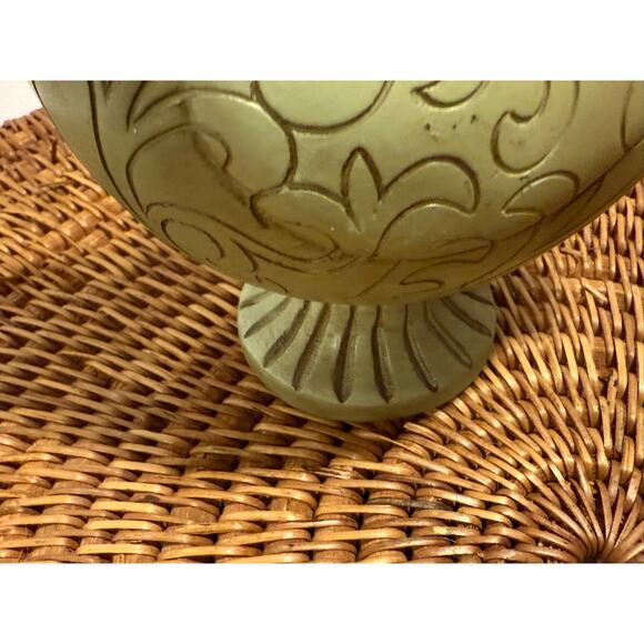 Green Resin Bird Tealight Candle Holder Spring Decor Shelf Sitter Home Accessory - Picture 3 of 9